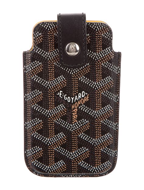 Leather Phone Case Goyard 